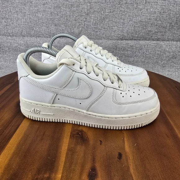 Nike Shoes - Nike Air Force 1 Low White Leather Sneakers Shoes Women's US 6 DD8959 100